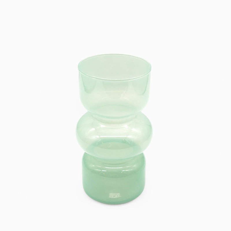 Tondu Glass Vase Green - NuSea