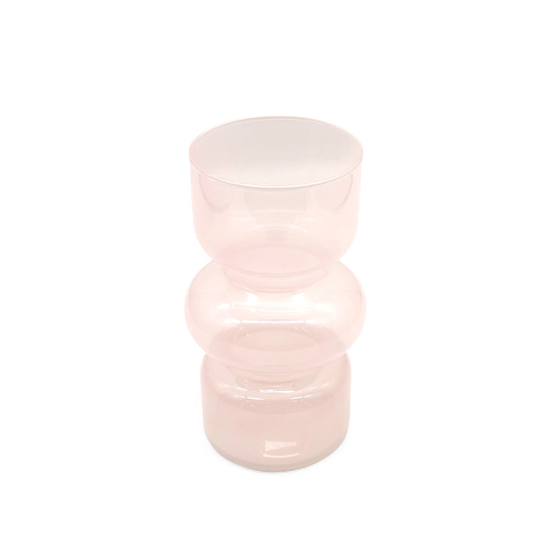 Tondu Glass Vase Pink - NuSea