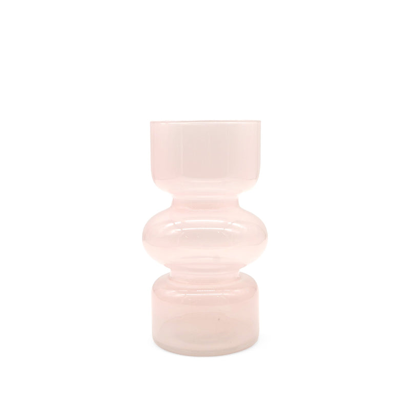 Tondu Glass Vase Pink - NuSea