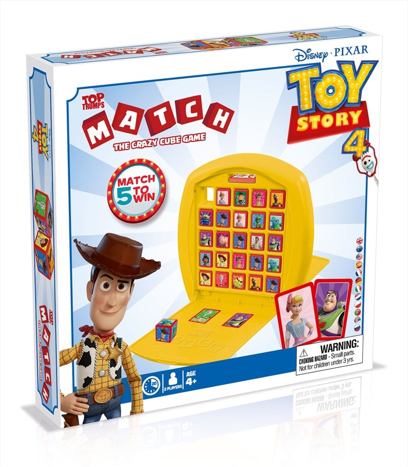 Toy Story 4 - Top Trumps Match Board Game - NuSea