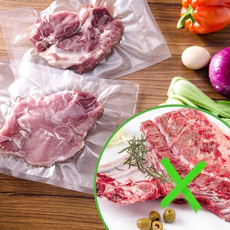 Transparent Vacuum Sealer Keeper Bags Food Saver Storage Rolls - NuSea