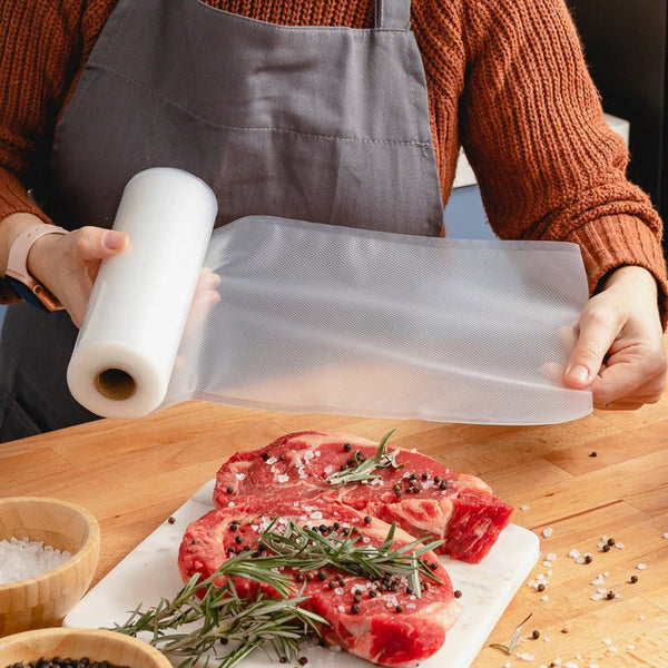 Transparent Vacuum Sealer Keeper Bags Food Saver Storage Rolls - NuSea