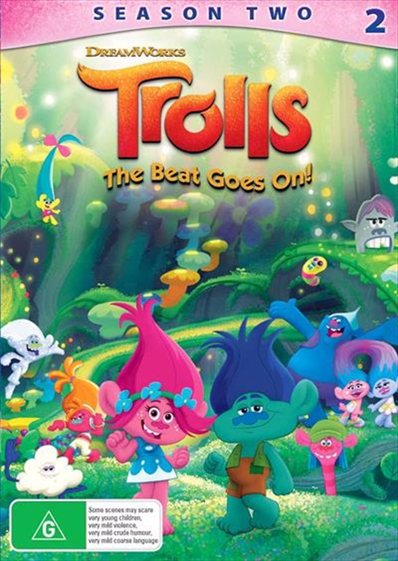 Trolls - The Beat Goes On - Season 2 DVD - NuSea