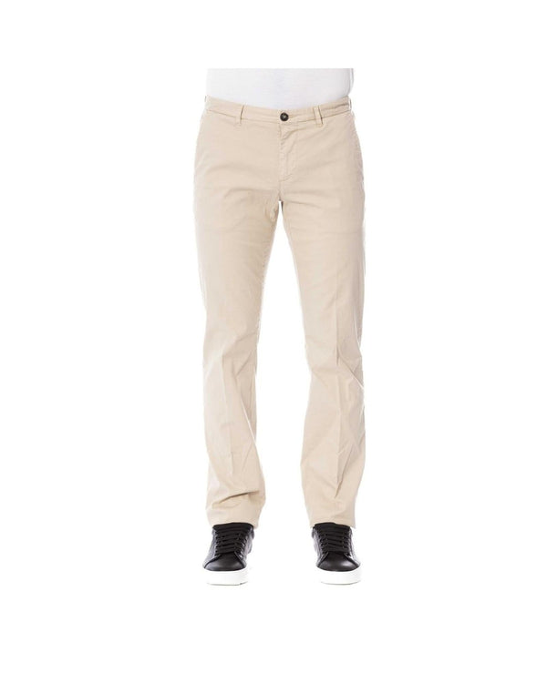 Trussardi Men's Beige Cotton Jeans & Pant - W52 US - NuSea