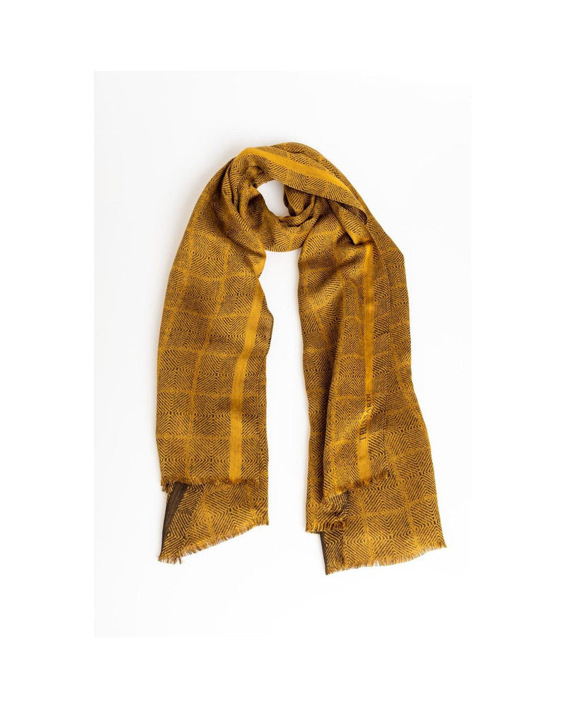 Trussardi Men's Yellow Viscose Scarf - One Size - NuSea