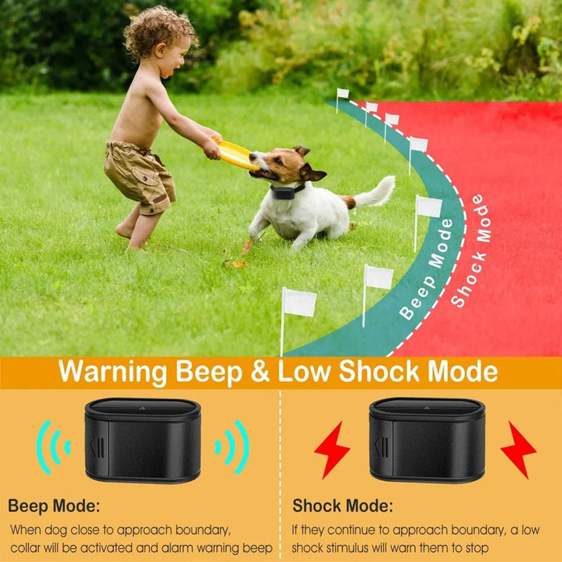 Underground Electric Dog Fence Pet Containment System Shock Collar - NuSea