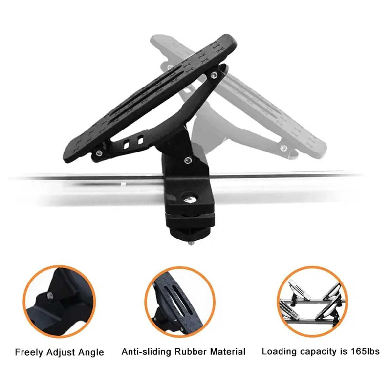 Universal Kayak Holder Car Roof Rack - Travel Saddle Watercraft Carrier Storage - NuSea