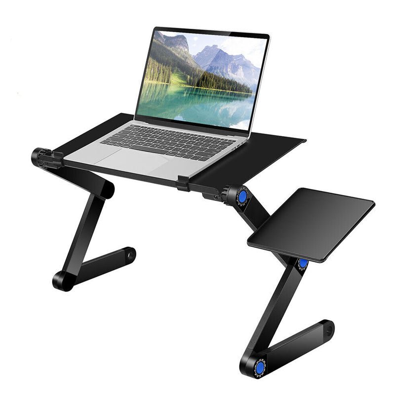 Universal Table Laptop Cooling Stand with Foldable Mouse Pad Holder - NuSea