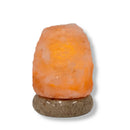 USB Himalayan Salt Lamp - Mini Natural Rock Shape Pink Crystal Rock Marble Light - NuSea