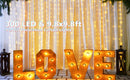USB Powered 300 LED Curtain String Light with 8 Modes and Remote Control for Bedroom Party Wedding Decorations - NuSea