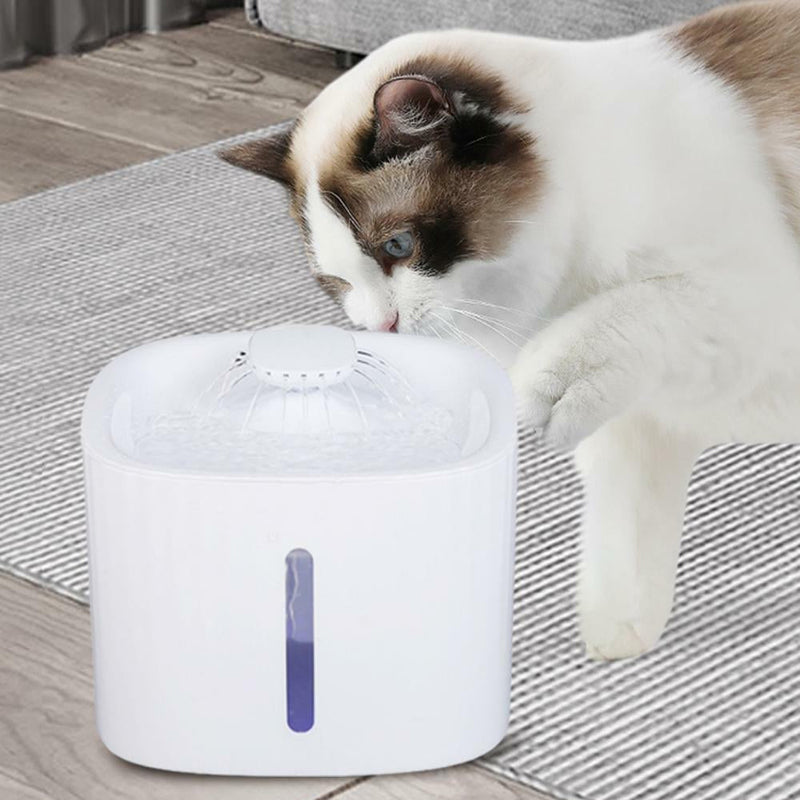 USB Powered Large Capacity Noise Free Pet Water Fountain - NuSea