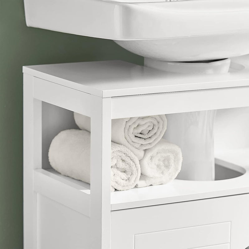 Vanity Unit Bathroom Furniture, White - NuSea