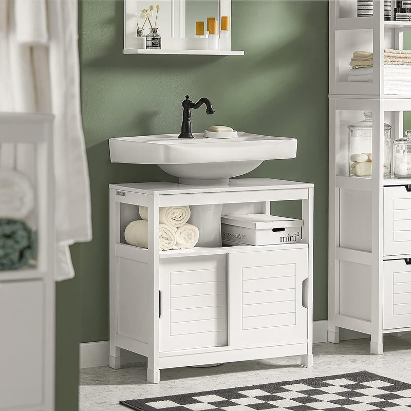 Vanity Unit Bathroom Furniture, White - NuSea