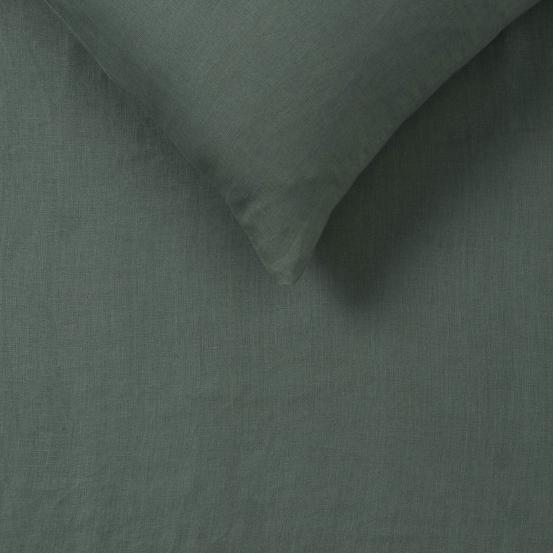 Vintage Design Homewares Sea Green 100% Hemp Sheet Set King - NuSea