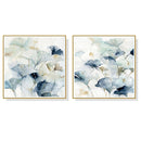 Wall Art 70cmx70cm Gingko Leaves By Carol Robinson 2 Sets Gold Frame Canvas - NuSea