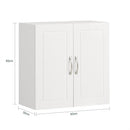 Wall Cabinets Storage, White - NuSea