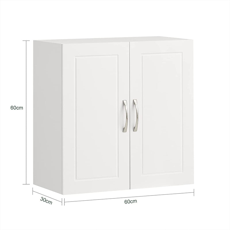 Wall Cabinets Storage, White - NuSea