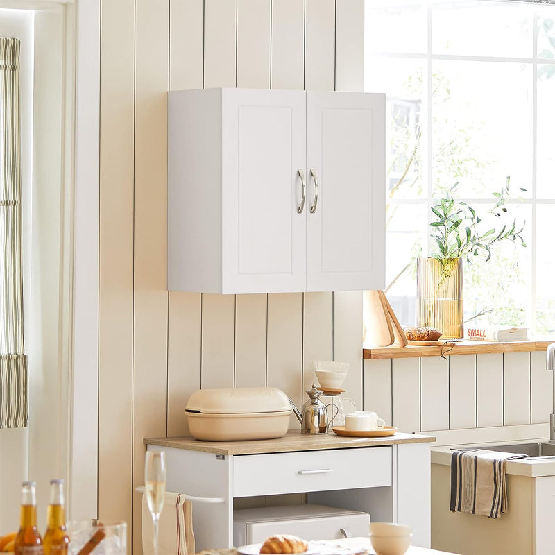 Wall Cabinets Storage, White - NuSea