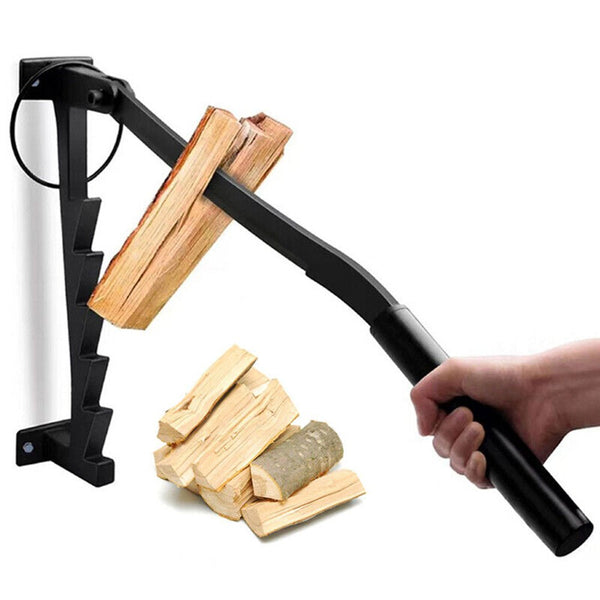 Wall Mounted High Carbon Steel Manual Fire Wood Cutter - NuSea