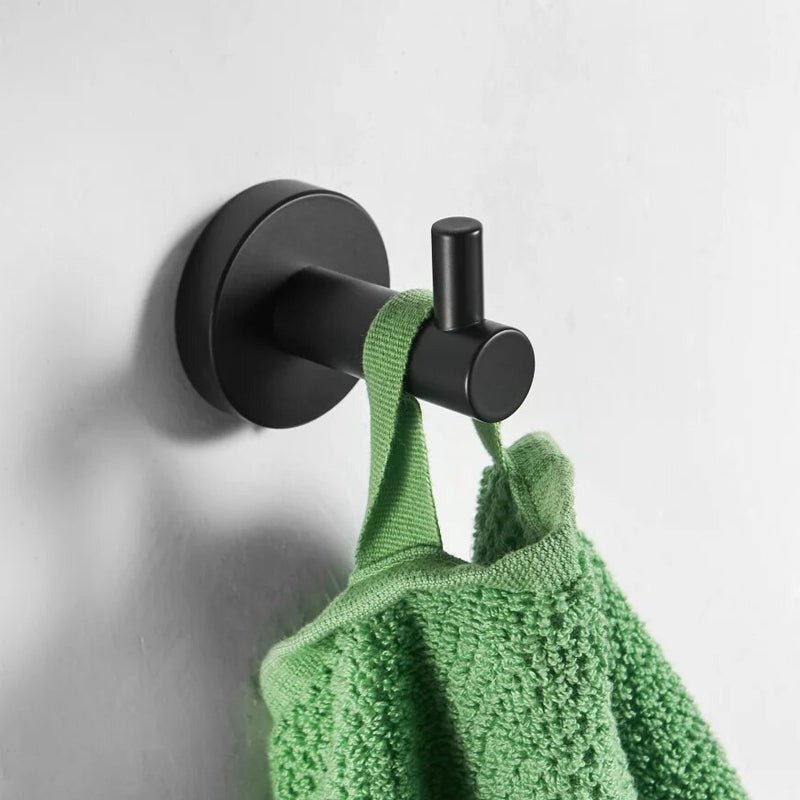 Wall Mounted Stainless Steel Towel Toilet Paper Hook Robe Holder Bathroom Rack - NuSea