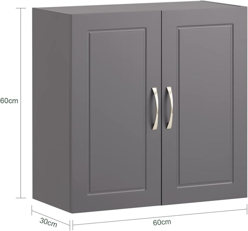 Wall Storage Cabinet Unit Double Doors - NuSea