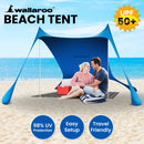 Wallaroo Beach Tent Canopy Sunshade 2m X 2m - Blue - NuSea