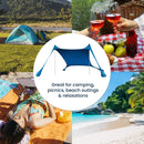 Wallaroo Beach Tent Canopy Sunshade 2m X 2m - Blue - NuSea