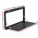 Weisshorn Caravan Table 800 x 450mm Folding Lockable Black - NuSea