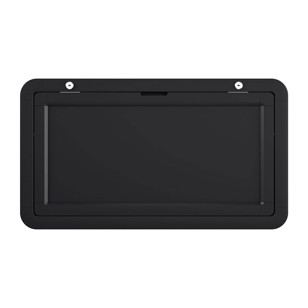 Weisshorn Caravan Table 800 x 450mm Folding Lockable Black - NuSea