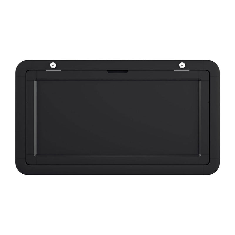 Weisshorn Caravan Table 800 x 450mm Folding Lockable Black - NuSea