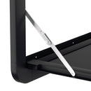 Weisshorn Caravan Table 800 x 450mm Folding Lockable Black - NuSea