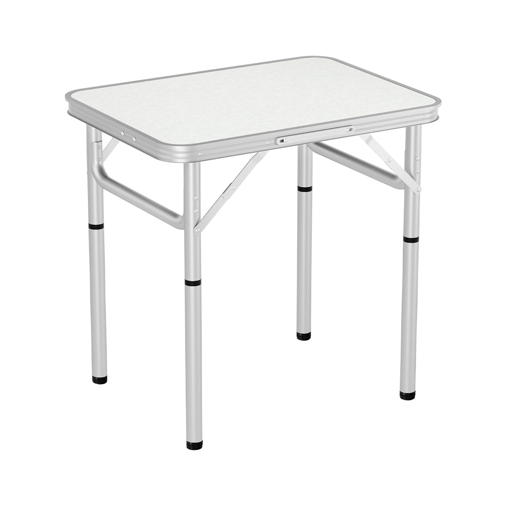 Weisshorn Folding Camping Table 60CM Adjustable Portable Outdoor Picnic Desk - NuSea