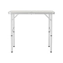 Weisshorn Folding Camping Table 90CM Adjustable Portable Outdoor Picnic Desk - NuSea