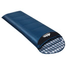 Weisshorn Sleeping Bag Single Thermal Camping Hiking Tent Blue 0&deg;C - NuSea
