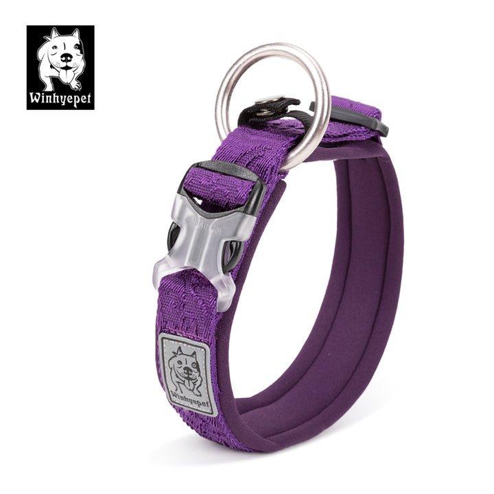 Whinhyepet Collar purple - 2XL - NuSea