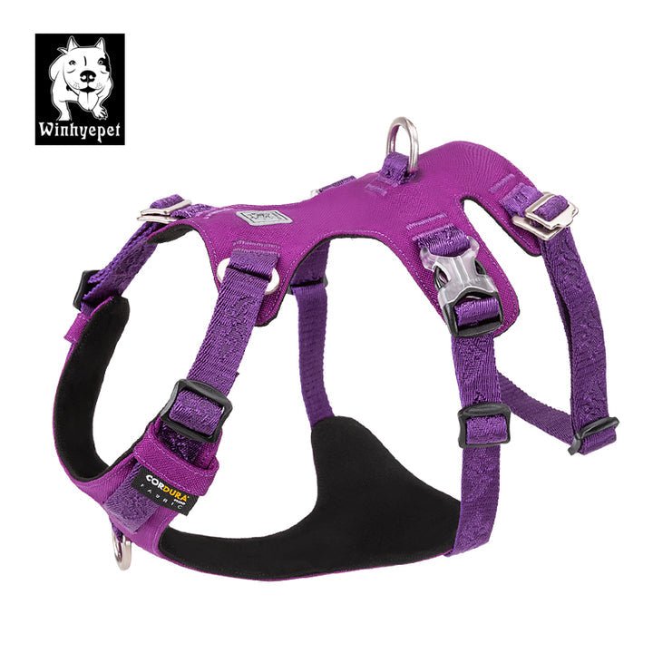 Whinhyepet Harness Purple 2XS - NuSea