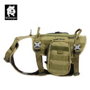 Whinhyepet Military Harness Army Green M - NuSea