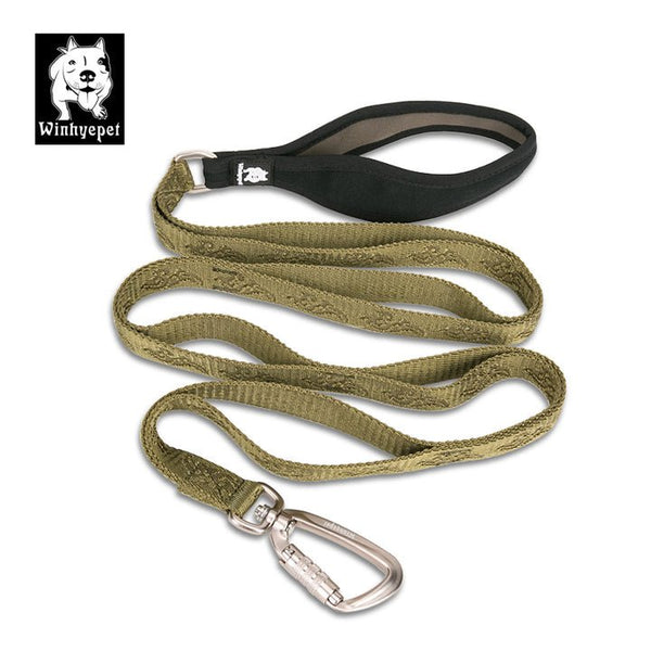 Whinyepet leash army green - L - NuSea