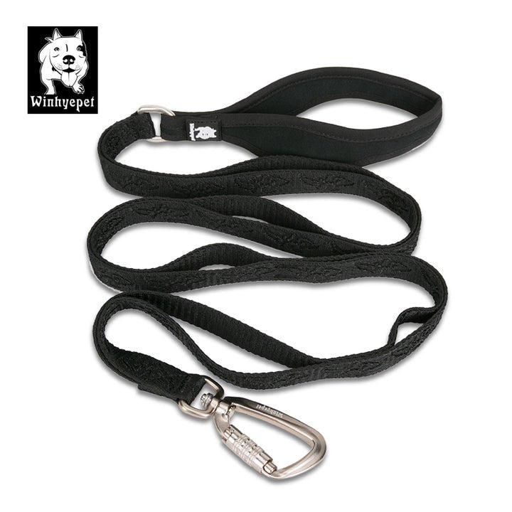 Whinyepet leash black - M - NuSea