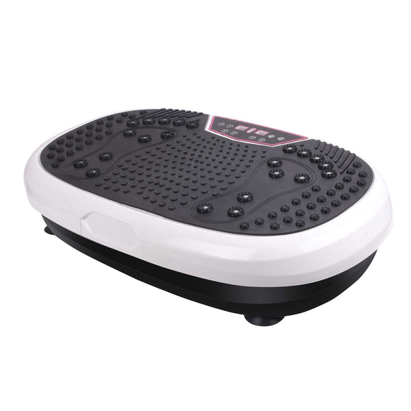 White Mini Vibration Platform - Magnet Therapy Vibrating Machine Exercise Plate - NuSea