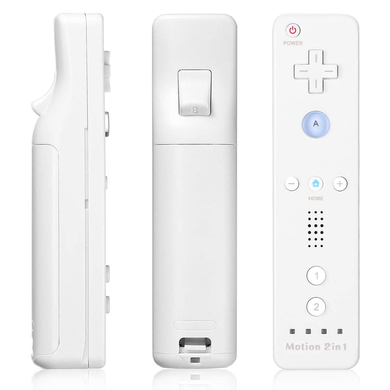 Wireless Remote Controller and Nunchuck for Nintendo Wii/Wii U Video Game Gamepads Motion Plus - NuSea