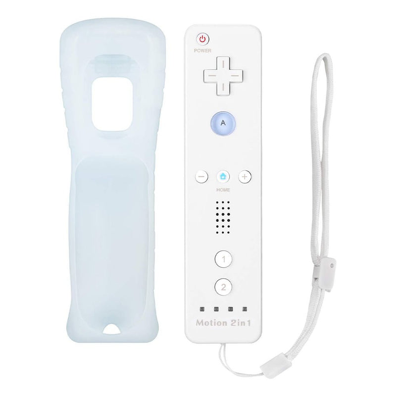 Wireless Remote Controller and Nunchuck for Nintendo Wii/Wii U Video Game Gamepads Motion Plus - NuSea