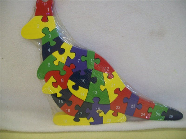 WOODEN ANIMALS PUZZLES - KANGAROO - NuSea