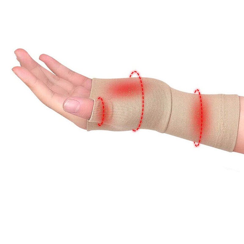 Wrist Thumb Band Belt Carpal Tunnel Hand Wrist Support Brace Golfer Compression - NuSea