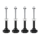 X - BULL Tracks Fixing Pins Mounting Kit Holders Roof Rack Mount Bracket 4WD 4x4 - NuSea