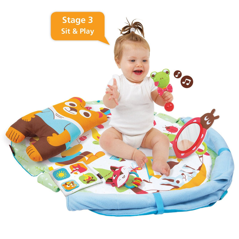 Yookidoo Gymotion Play N Nap Multi - function Infant Gym - NuSea