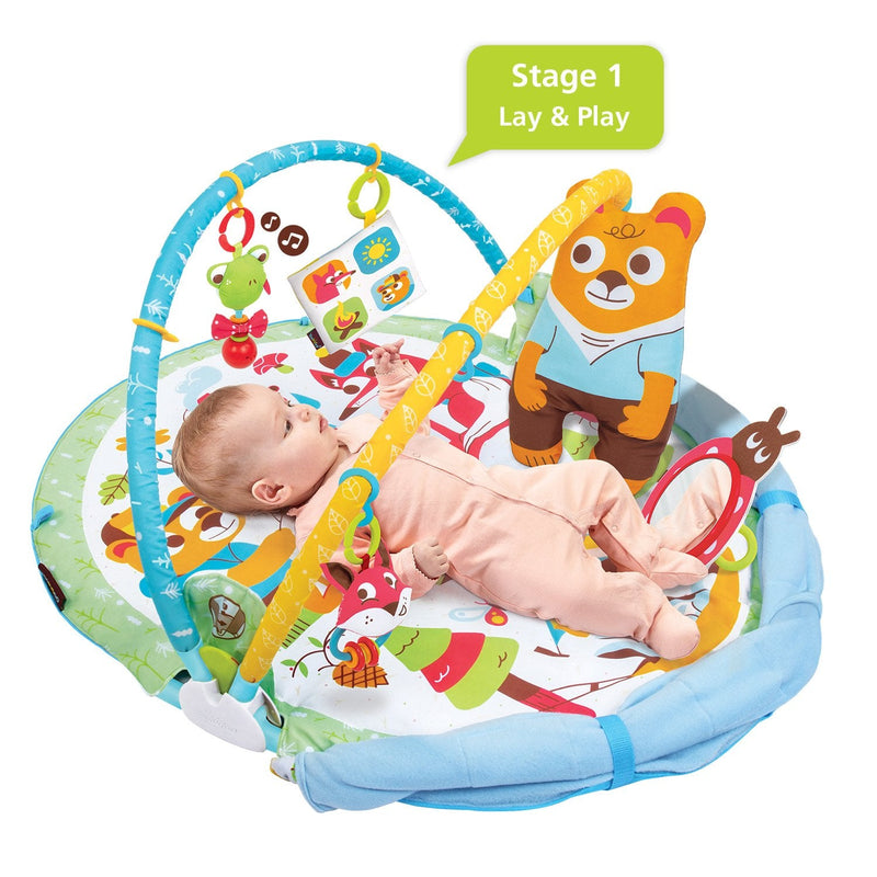 Yookidoo Gymotion Play N Nap Multi - function Infant Gym - NuSea