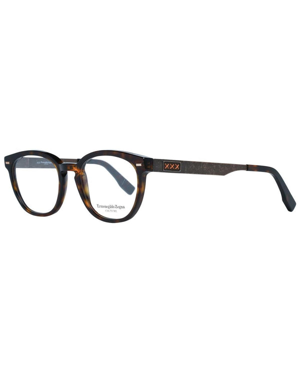 Zegna Couture Men's Brown Optical Frames - One Size - NuSea