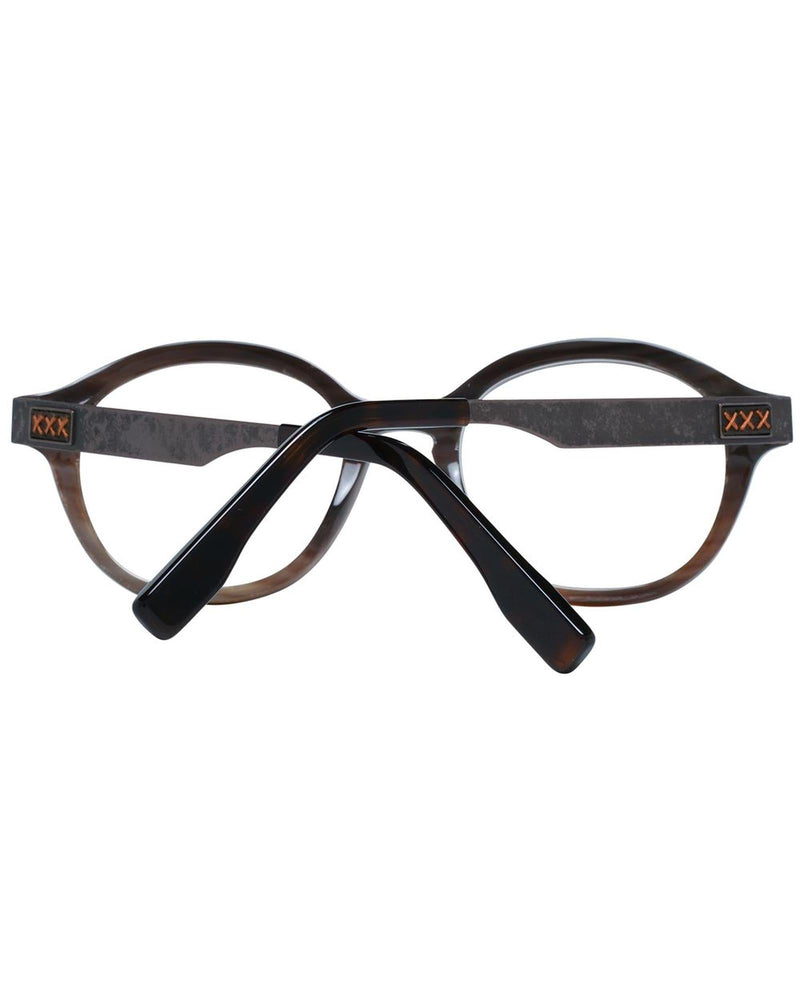 Zegna Couture Men's Brown Optical Frames - One Size - NuSea