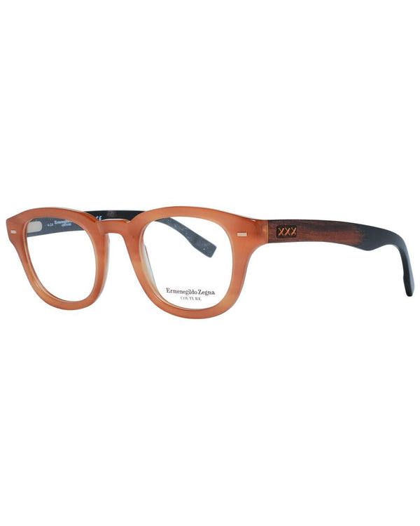 Zegna Couture Men's Brown Optical Frames - One Size - NuSea